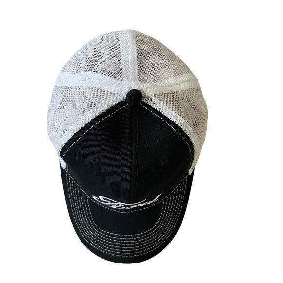FORD Men's Mesh Hat Black White Embroidered Logo One Size Fits Most OSFA - Picture 5 of 13